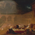 Belshazzars Feast 2 Painting by John Martin