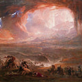 The Destruction of Herculaneum and Pompeii Painting by John Martin