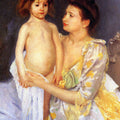 Jules Being Dried By His Mother 