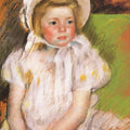 Somone In A White Bonnet 