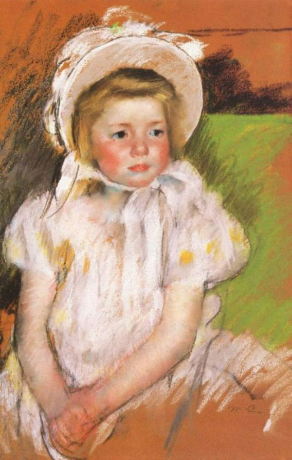 Somone In A White Bonnet 