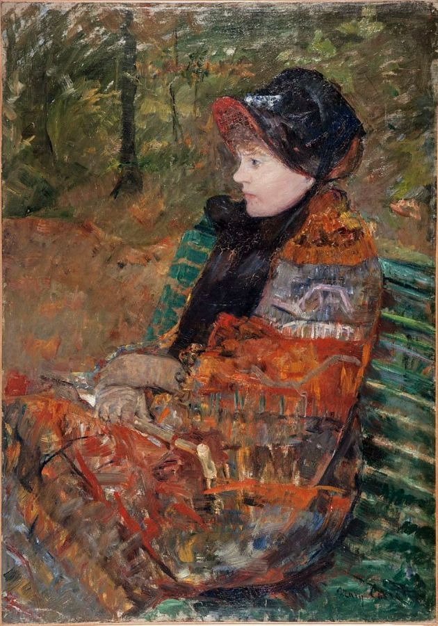 Portrait of Mlle C. Lydia Cassatt, 1880 
