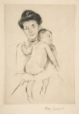 Mother Holding Nude Baby artwork preview