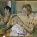 Mother Combing Her Child's Hair, c.1901 