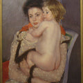 Reine Lefebvre Holding a Nude Baby, 1902 