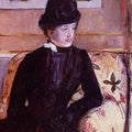 Portrait Of Madame J Aka Young Woman In Black 