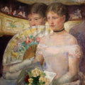 Two Women In A Theater Box 
