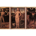 Triptych of Earthly Vanity and Divine Salvation (front) c. 1485 