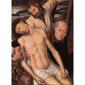 Deposition (left wing of a diptych) 1490s 