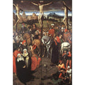 Altar triptych from the Lübeck Cathedral, now in the St. Annen-Museum, middle panel crucifixion 