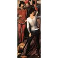 St John Altarpiece [detail: 4, left wing] 