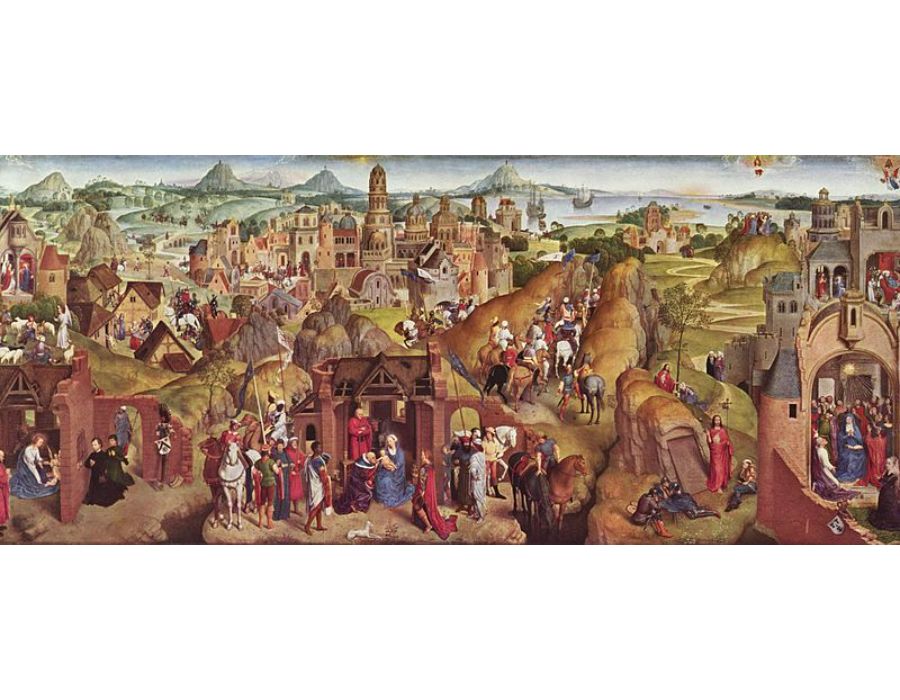 Scenes from the life of Mary 