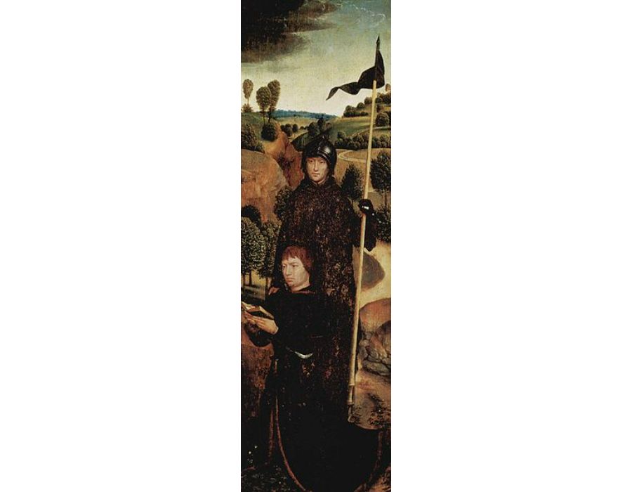 Donor Stifter with St. Wilhelm von Maleval 