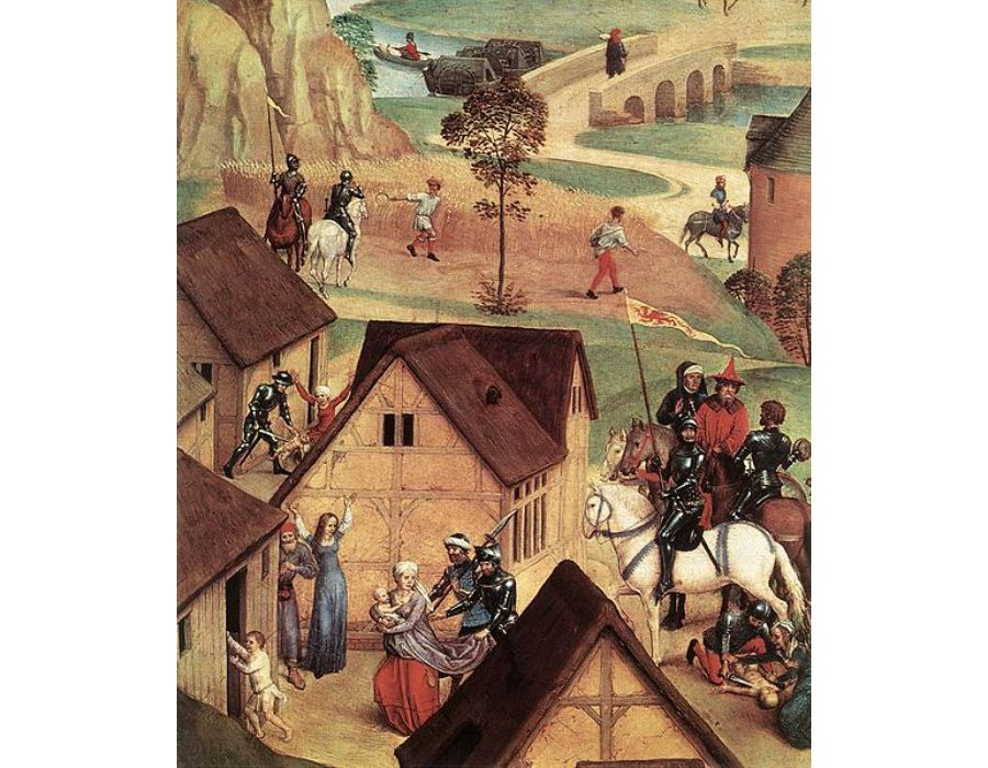 Portinari Triptych (right wing) 1487 