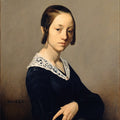 Louise Antoinette Feuardent Painting by Jean-Francois Millet