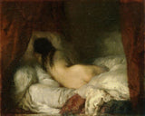 Reclining Female Nude, c.1844-45 Painting artwork preview