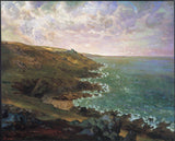 The Cliffs of Greville (LEs Falaises de Gréville) Painting artwork preview