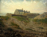 Priory at Vauville, Normandy Painting artwork preview