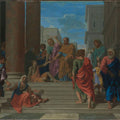 Saints Peter and John Healing the Lame Man 1655 