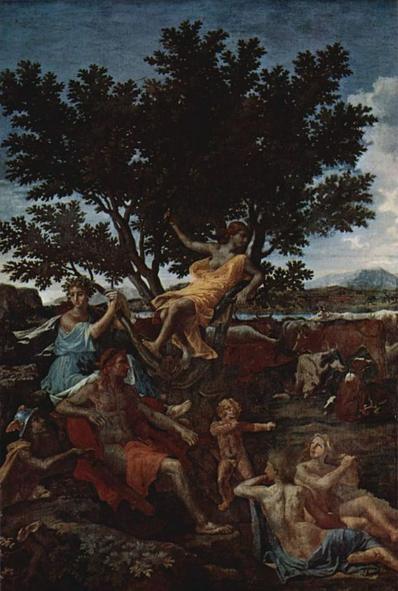 Apollo and Daphne (detail) 