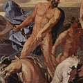 The Triumph of Neptune, detail 