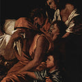 The death of Germanicus, detail 