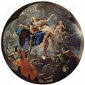 The time and the truth, allegory, Tondo 