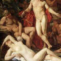 Midas and Bacchus (detail) 1629-30 