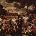 The Adoration of the Golden Calf, before 1634 