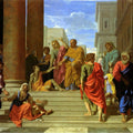 St Peter And St James Cure The Lame Man 1665 