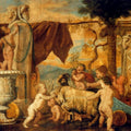 Bacchanal of Putti I 