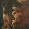 Venus, Faun and Putti, early 1630s 