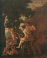 Venus, Faun and Putti, early 1630s artwork preview