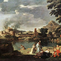 Landscape with Orpheus and Euridice 1648 