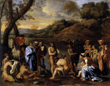 St John the Baptist Baptizes the People c. 1635 artwork preview