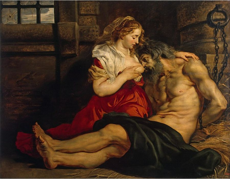 Roman Charity 1612 