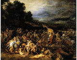 The Battle of the Amazons c. 1600 artwork preview