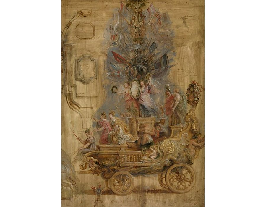 The Triumphal Car of Kallo (sketch) 