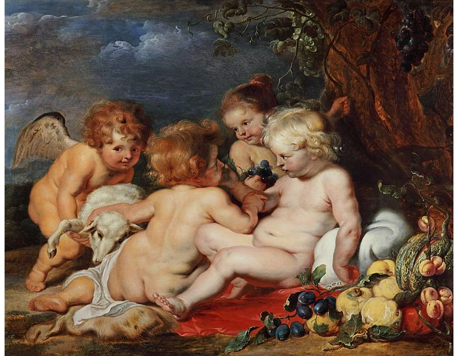 Christ and St. John with Angels 