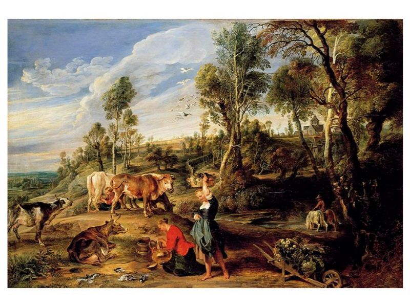 Farm at Laken c. 1618 