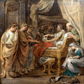 The Death of Constantine the Great a modello 