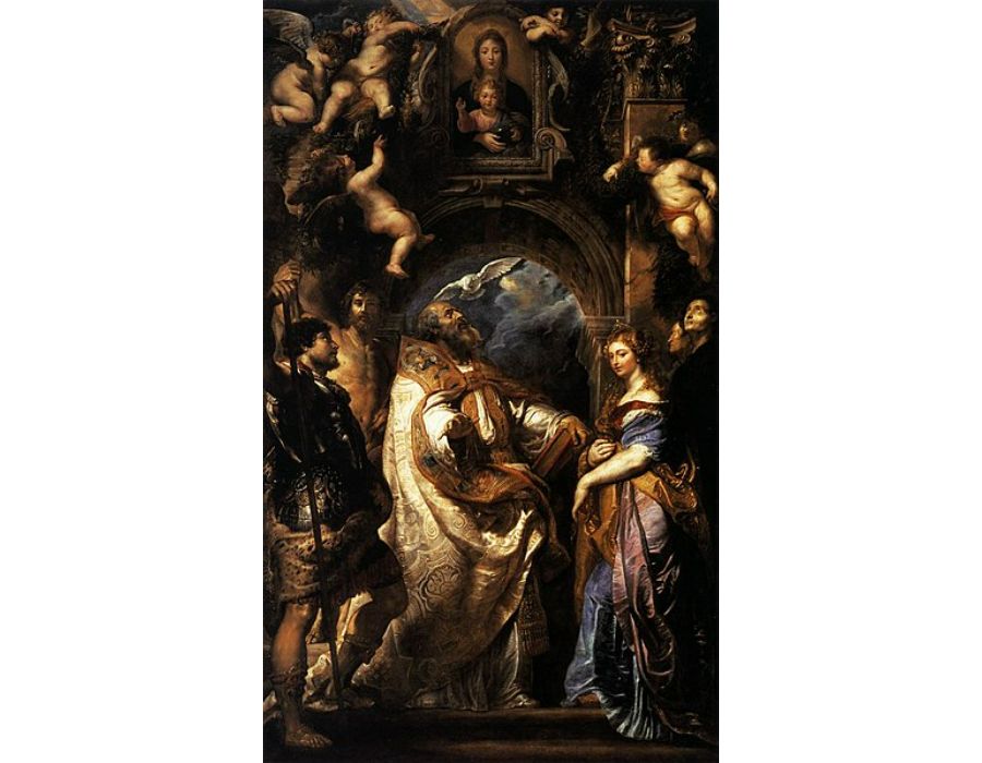The Ecstasy of St Gregory the Great 1608 