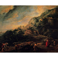 Ulysses and Nausicaa on the Island of the Phaeacians 
