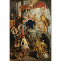 Virgin and Child Enthroned with Saints c. 1628 