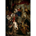 Madonna Enthroned with Child and Saints c. 1628 