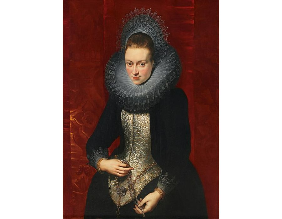 Portrait of a Lady with a Rosary 