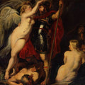 The Champion Of Virtue (Mars) Crowned By The Goddess Of Victory 1615-1616 