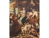 Paintings for Maria de Medici, Queen of France, the scene happiness of the regency of Marie de Medici artwork preview