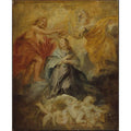 The Coronation of the Virgin sketch