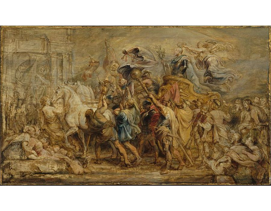 The Triumph of Henry IV sketch 1627